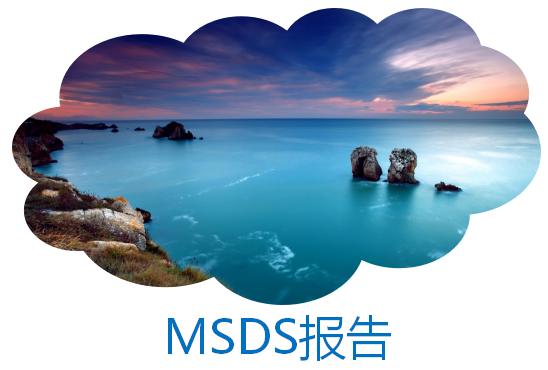 msds报告